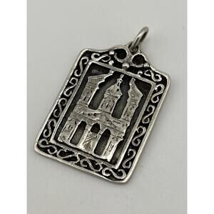 Religious Pendant Sterling Silver 925